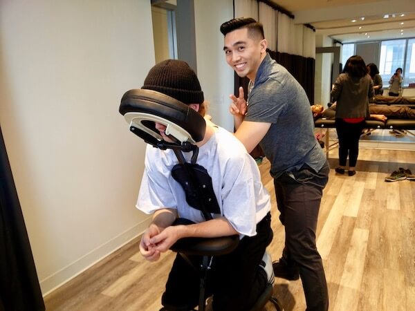 Eric Miraflor - Chair Massage