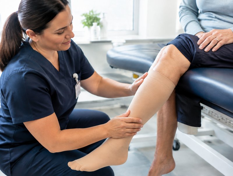 Compression Stockings - Fitting